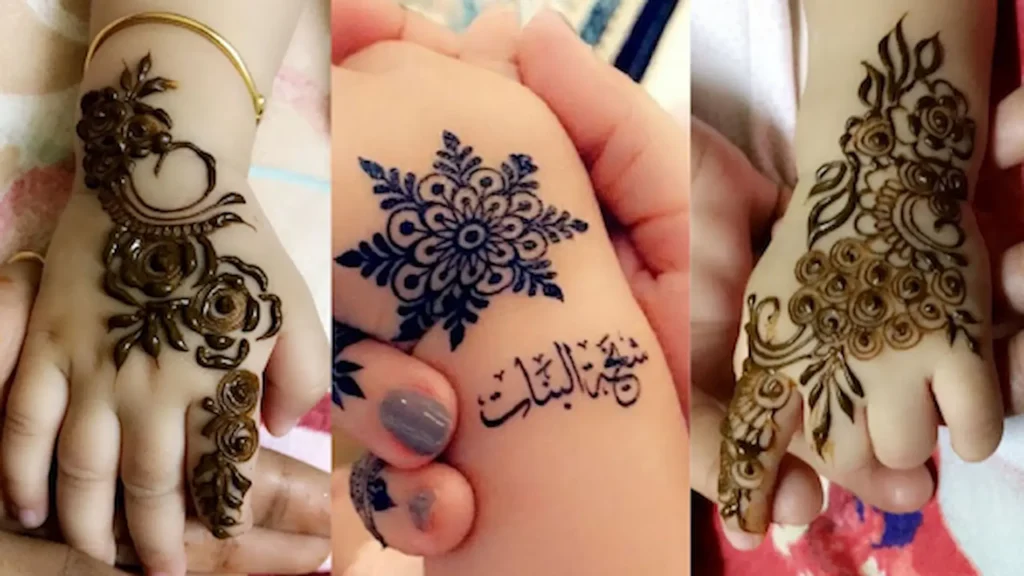 Kids Mehndi Designs Available in Dubai Salons