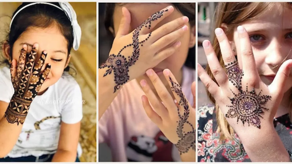 Kids Mehndi Designs Available in Dubai Salons